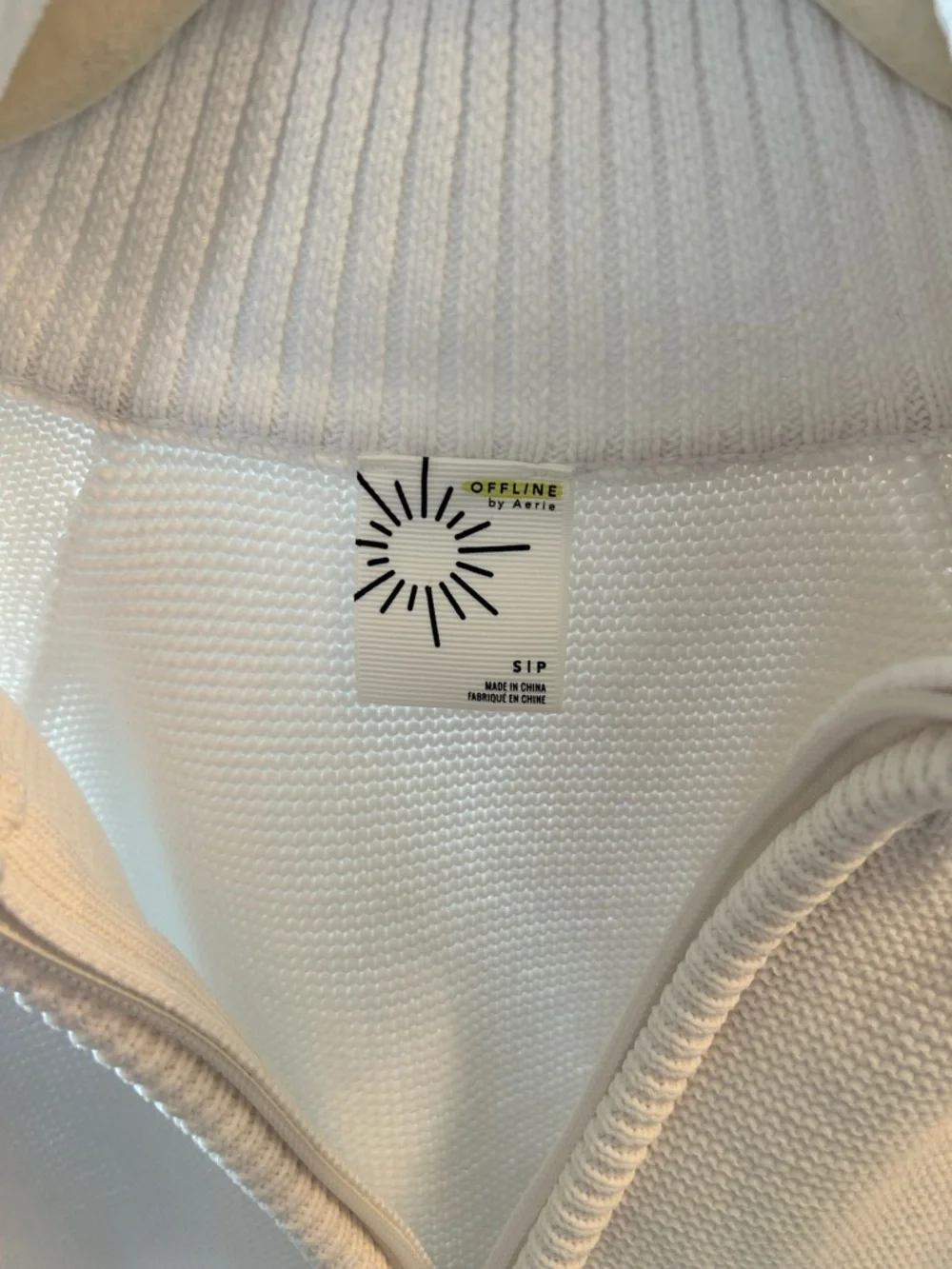OFFLINE By Aerie Cool Down Quarter Zip Sweater - Picture 2 of 5
